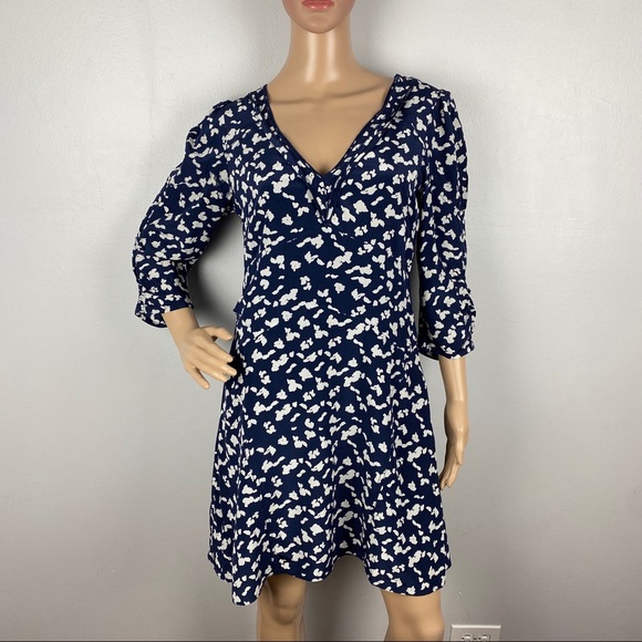 TANYA TAYLOR PRINTED SILK MINI DRESS - Picture 2 of 12